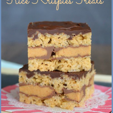 Rice Krispies Peanutbutter Cup Treats