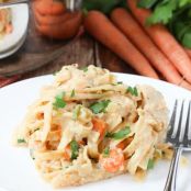 One Pot Creamy Chicken Pasta***