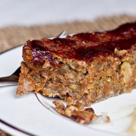 Ultimate Vegan Lentil Walnut Loaf