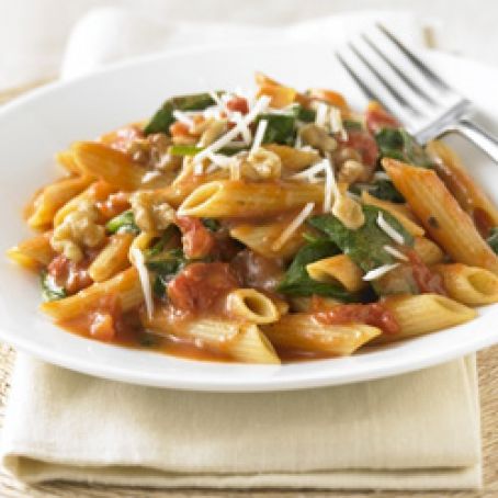 Spinach Walnut Penne