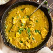 Chicken Korma with Coconut Milk