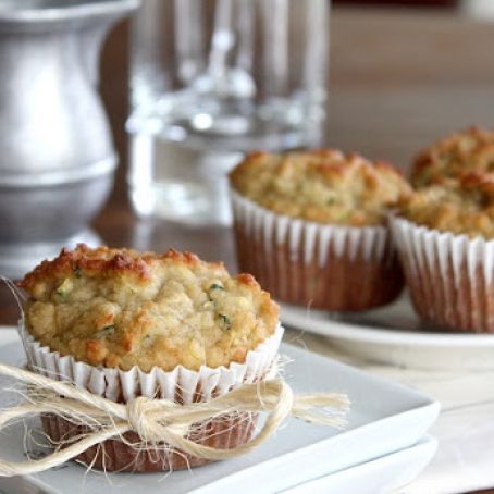 Muffins - Zucchini Muffins with almond flour