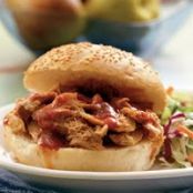 Slow Cooker Turkey BBQ Sandwiches