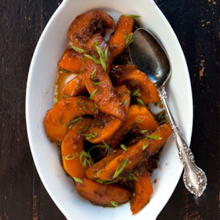 Kabocha Squash: Soy-Braised Kabocha Squash