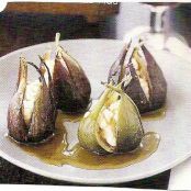 Goat Cheese-Stuffed Roasted Figs