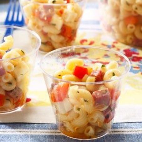 Salami & Provolone Pasta Salad Recipe