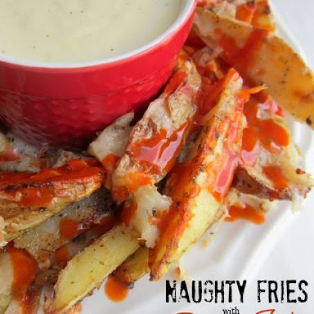 Naughty Fries with Pepper Jack Dipping Sauce