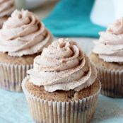Cinnamon Sugar Swirl Cupcakes