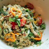 Quinoa Loaded with Herbs & Veggies