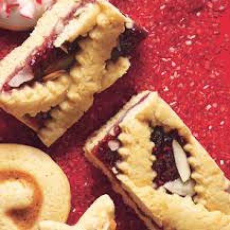 Raspberry Linzer Torte Bars