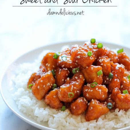 Baked Sweet and Sour Chicken