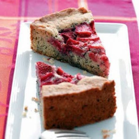 Strawberry Poppy Seed Cake Recipe