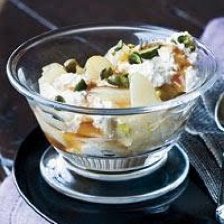 Maple, Pear and Ricotta Parfaits