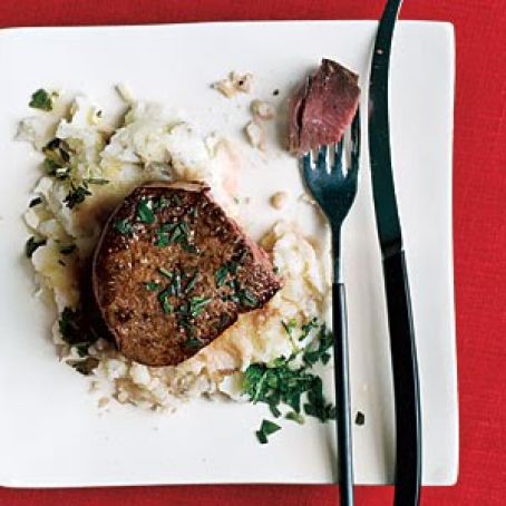 Seared Filet with Mixed-Herb Gremolata