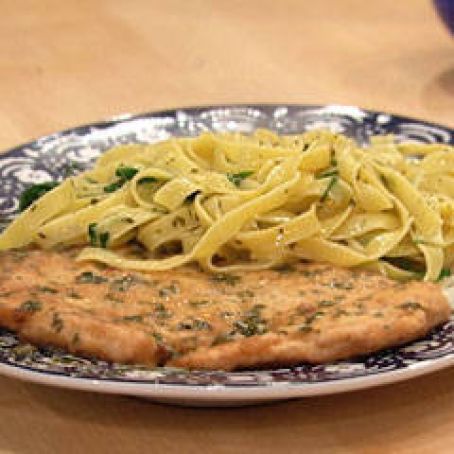 Chicken Francese with Gremolata
