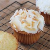 Coconut Milk Cupcakes, Two Ways
