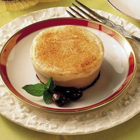 Mini Cappuccino Cheesecakes