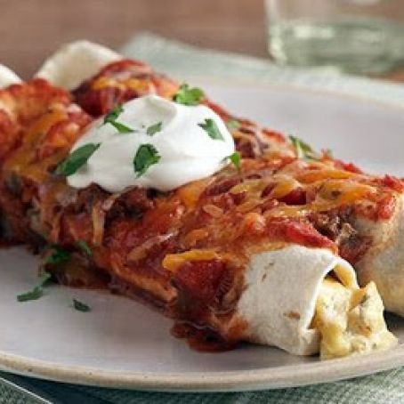 Creamy Chicken Enchiladas