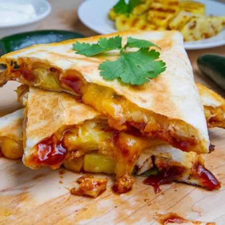 Hungry Girl’s BBQ Chicken Quesadilla