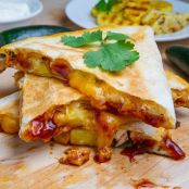 Hungry Girl’s BBQ Chicken Quesadilla