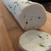Homemade Fresh Chive Cheese