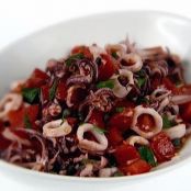 Calamari, tomato and caper salad (Giada De Laurentiis)