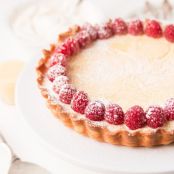 Lemon Curd Cheesecake Tart