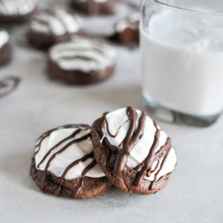 Peppermint Pattie Cookies