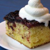 Blueberry Upside-Down Cake