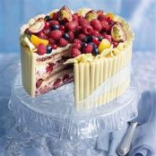 CAKE - White Chocolate and Raspberry Marquise