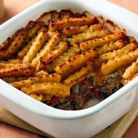 Burger N' Fries Pot Pie