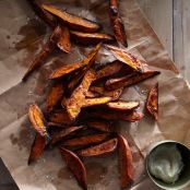Sweet Potato Wedges with Lime Mayo