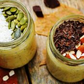 Zucchini Bread Overnight Oats