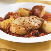 Tuscan Chicken and Potatoes