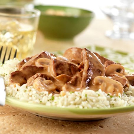 Beef, Soy Sauce & Mushroom Dijon Recipe