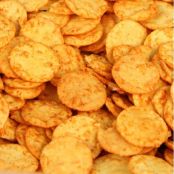 Chili-Cheddar Cornmeal Crackers
