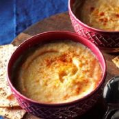 Cheesy Cauliflower Soup