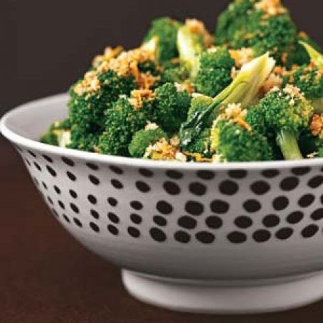 Broccoli With Lemon Crumbs
