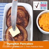 Pumpkin Pancakes, Paleo