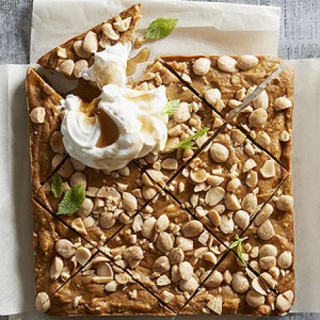 Pumpkin Bars with Marcona Almonds