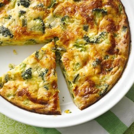 Impossibly Easy Vegetable Pie