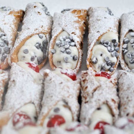 Homemade Cannoli