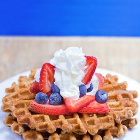 Spelt Waffles
