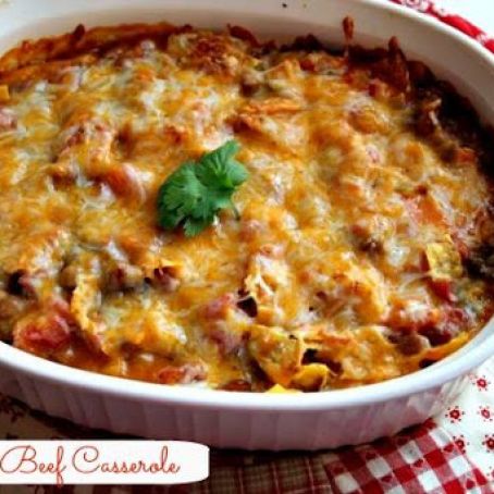Ma maw's Dorito Beef Casserole