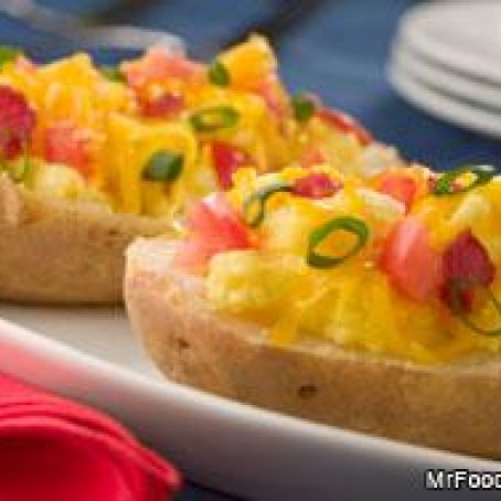 Breakfast Potato Boats