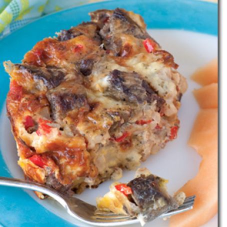 Steak Breakfast Casserole