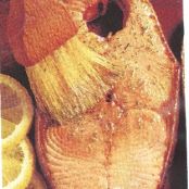 Dilled Salmon Steaks