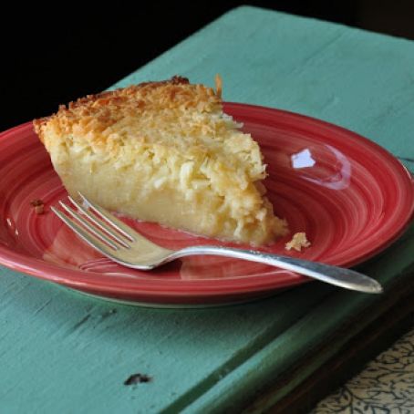 Impossible Coconut Pie GF