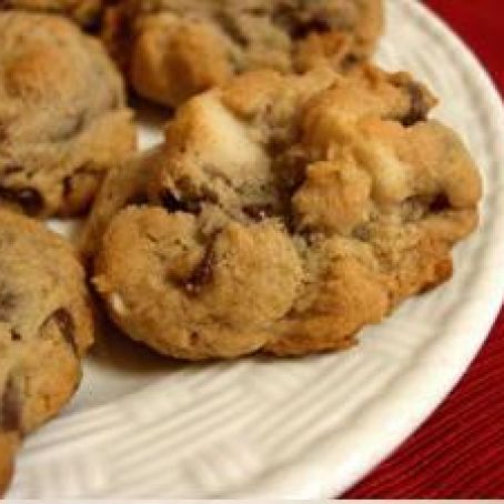 Macadamia and Raspberry Chocolate Chip Cookies