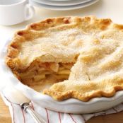 Apple Bourbon Pie
